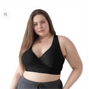 Four Kindred Bravely racerback terry nursing bras in size medium